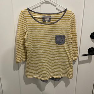 Anthropologie - size medium - shirt with detailed back